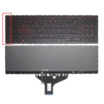 USA uus hispaania vene Klaviatuur HP OMEN 17CB 17-CB 17-cb1000 17-cb0000 17t-cb000 Koos RBG Punase Taustvalgustusega inglise SP RE