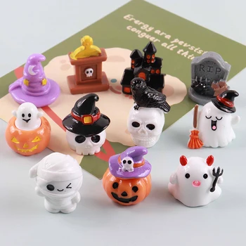 Uus Armas Halloween Loomade Korter Tagasi Vaik Figuriin Ornament Scrapbooking DIY Ehted Käsitöö-Dekoratsioon Tarvikud