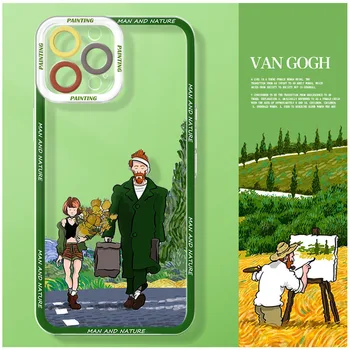 Van Gogh Maastik Art Pehmest Silikoonist puhul Xiaomi POCO X4 F4 GT F3 X3 NFC-M4 Mi 11T Pro 12 11 Lite 10 Ultra 9 8 10T Selge Kate