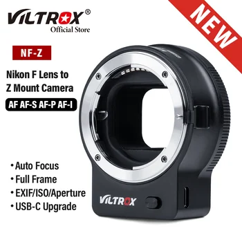 VILTROX NF-Z NIKKOR F Objektiiv Nikon Z Kaamera Mount Adapter Auto Focus täiskaadri Objektiivi Adapter Nikon Z6 II Z7 Z50 Z30 Z9 ZFC