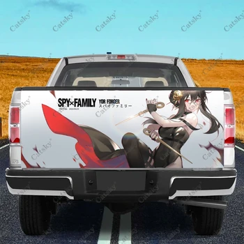 Yor Võltsija Sexy Anime Girl auto kleebis auto tagumine saba muutmine kohandatud sobib MAASTUR sõiduauto veoauto pakendi kleebis decal